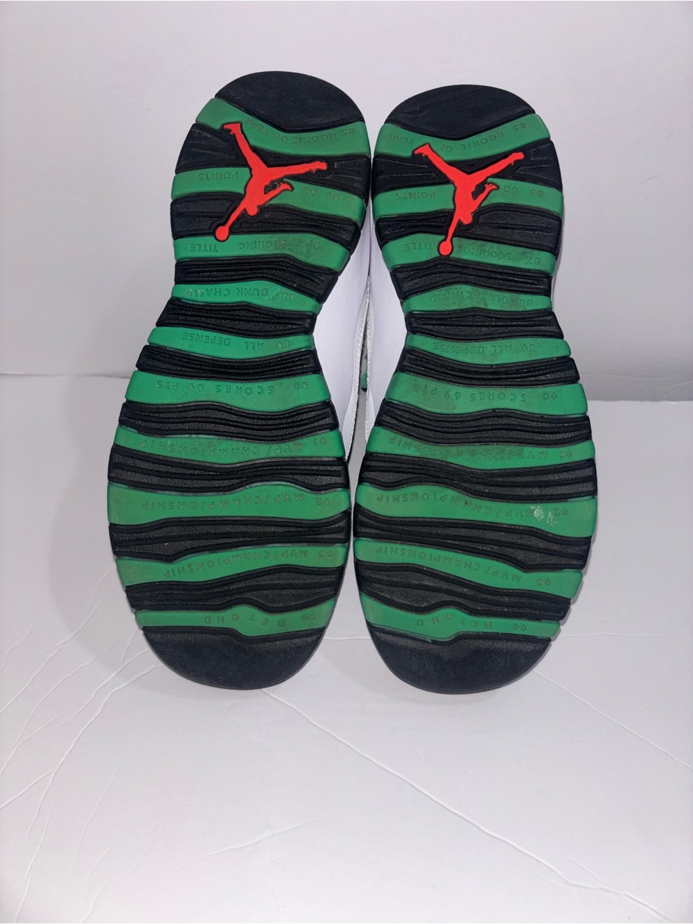 Air Jordan 10 Retro 30th GG Verde White
Green Black 5.5Y 705180-118 - Picture 8 of 11